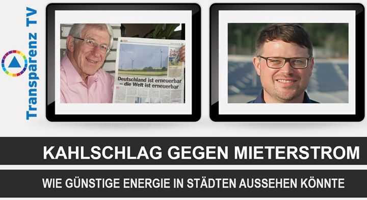 KAHLschlag gegen Mieterstrom – Mit Livechat