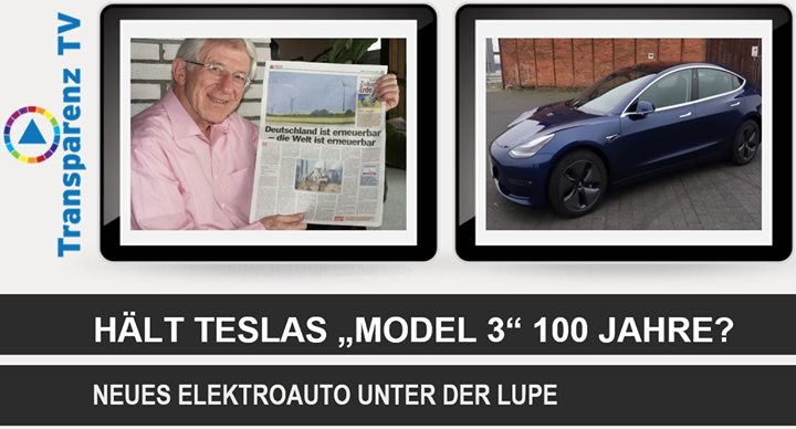 HÄLT Teslas “Model 3” 100 Jahre? TV live aus Berlin
